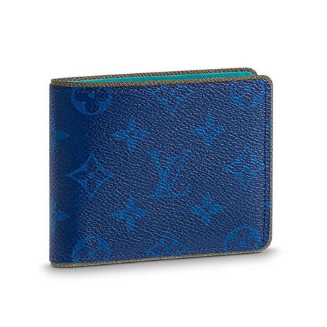 blue louis vuitton mens wallet|louis vuitton men's multiple wallet.